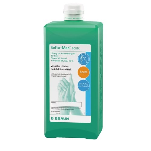 Cumpără Softaman acute dezinfectant mainix 1000ml Braun - Import Produse de îngrijire personală Braun
