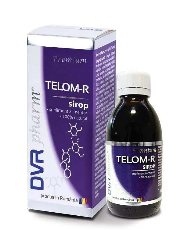 Garantat Telom-R Sirop adulti, 150ml, DVR Pharm - Premium Ingrijire de sezon DVR PHARM