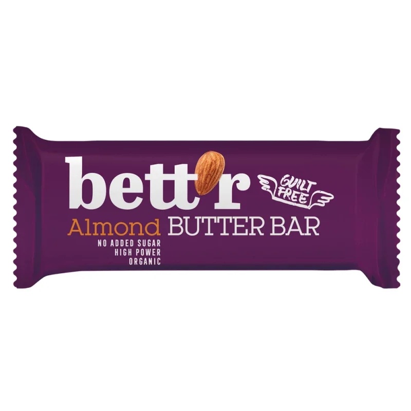 Baton cu crema de migdale Bio, 30g, Bettr