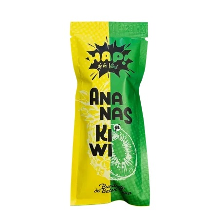 Baton Raw Vegan cu Ananas și Kiwi, 45 g, HAP de la Vlad