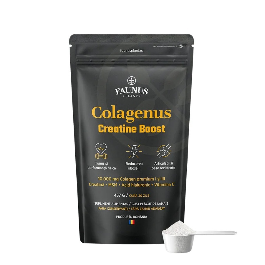 Colagenus Creatine Boost, 457g, Faunus Plant