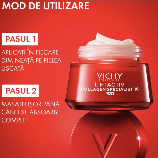 Cremă de zi antirid Liftactiv Collagen Specialist 16, 50 ml, Vichy — imaginea 6