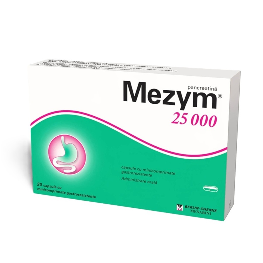 Mezym 25000, 20 capsule, Berlin-Chemie Ag (ME