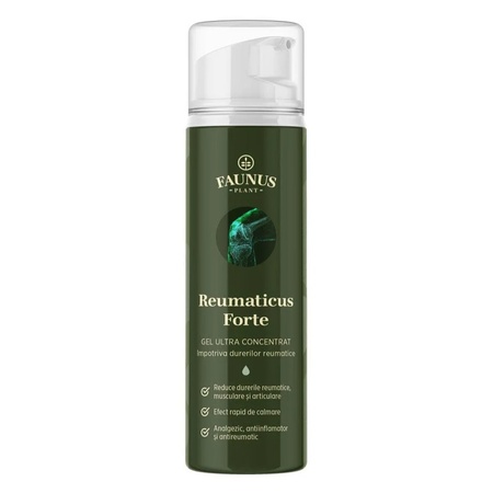 Disponibil Reumaticus Forte gel, 150ml, Faunus Plant - Box Produse de îngrijire personală FAUNUS PLANT