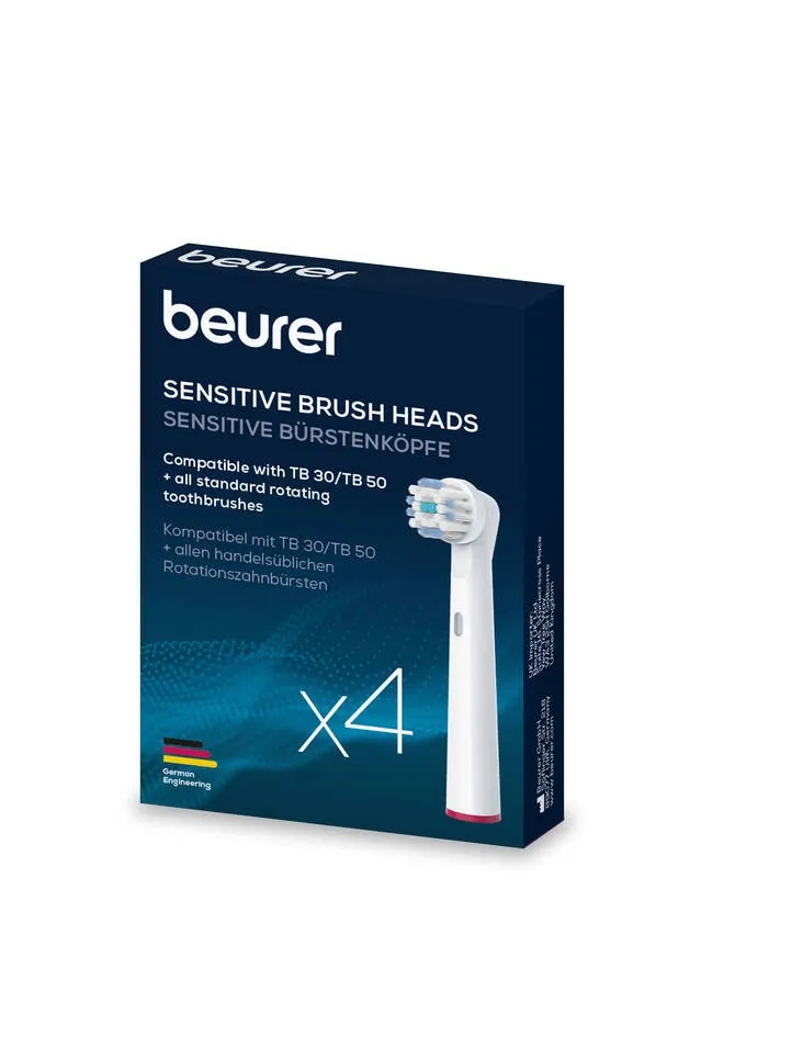 Rezerve periuta dinti electrica TB30/50 Sensitive, 4 bucati, Beurer