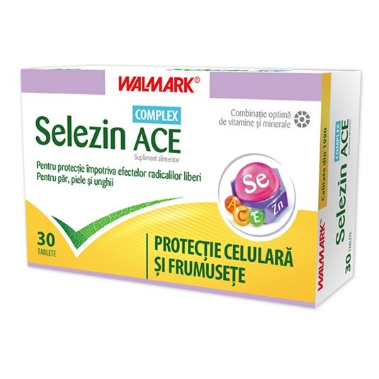 Original Selezin ACE Complex, 30 tablete, Walmark - Oferta Azi Vitamine si suplimente remediumfarm.ro