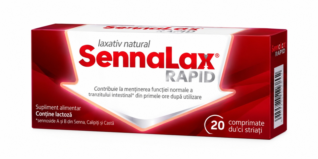 SennaLax Rapid, 20 Comprimate, Biofarm