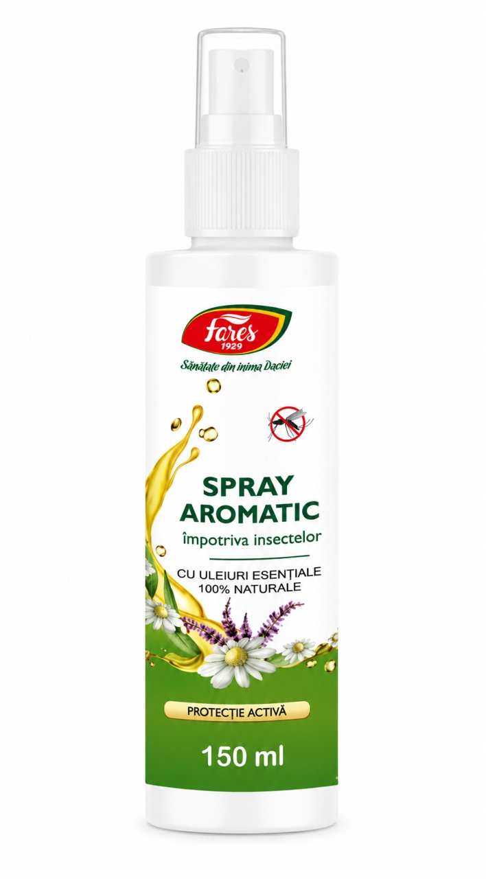Autentic Spray Împotriva Insectelor, 150 ml, Fares - Azi Ingrijire de sezon FARES