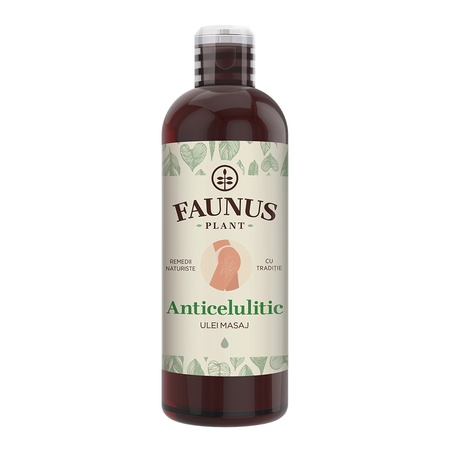 Ulei pentru masaj anticelulitic, 100ml, Faunus Plant Produse de îngrijire personală FAUNUS PLANT