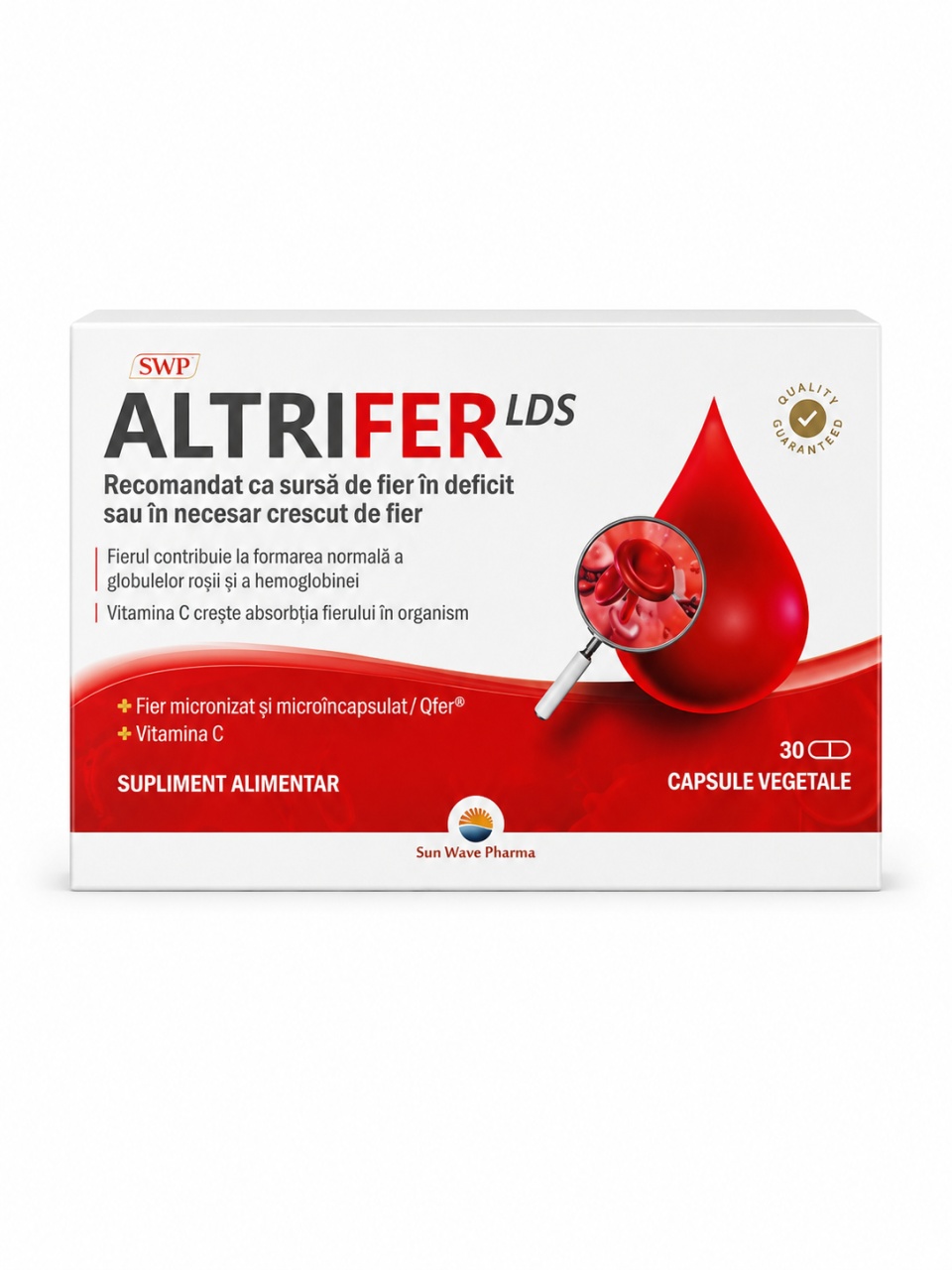 Altrifer LDS, 30 Capsule Vegetale, Sun Wave Pharma