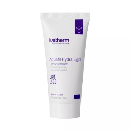 Oficial Crema hidratanta pentru fata cu SPF30 Aquafil Hydra Light, 50ml, Ivatherm - Nou 2026 Produse de îngrijire personală IVATHERM