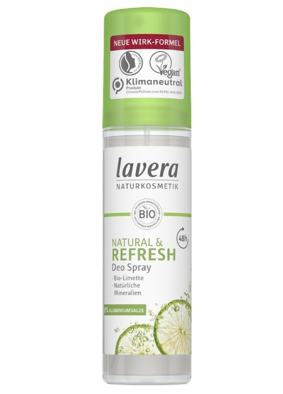 Exclusiv Deodorant Spray Refresh cu Lime Bio, 75 ml, Lavera - Disponibil Imediat Produse de îngrijire personală Lavera