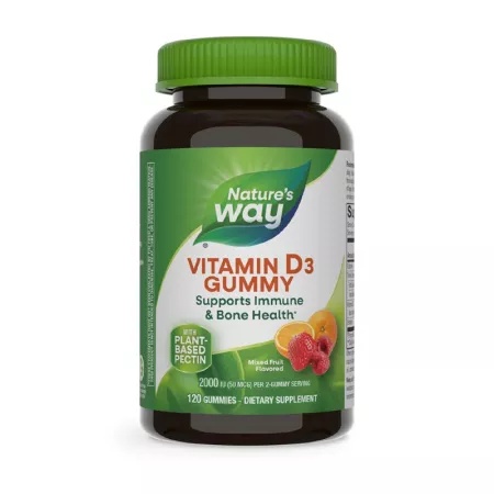 Jeleuri cu vitamina D3, 120 jeleuri, Nature's Way