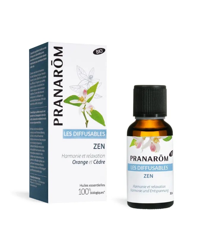 Garantat Mix Uleiuri esentiale Bio Zen, 30ml, Pranarom - Online Produse de îngrijire personală PRANAROM