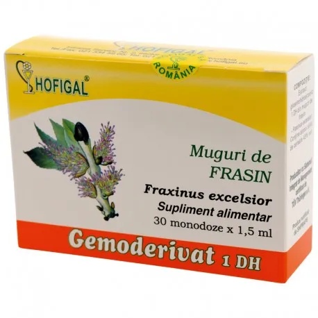 Review Muguri de frasin Gemoderivat, 30 monodoze, Hofigal - Livrare 24h Remedii Naturiste HOFIGAL ROMANIA