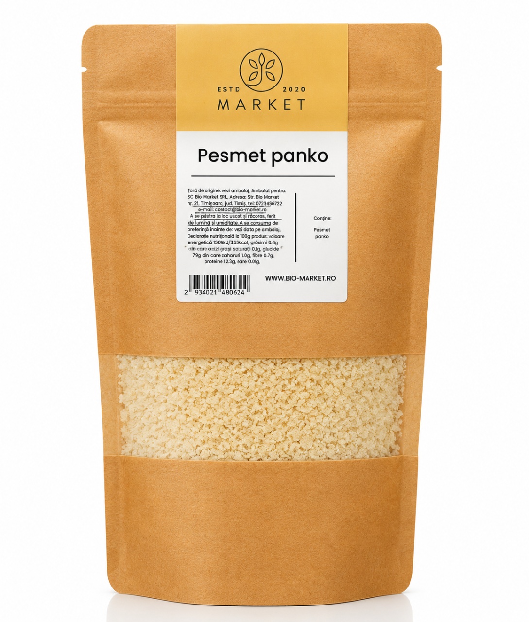 Pesmet Panko, 300 g, Bio-Market