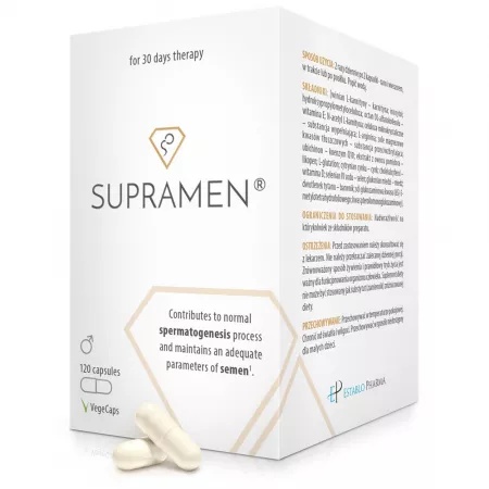 Super Pret Supramen, 120 capsule, Establo Pharma - Deosebit Produse pentru cuplu și sănătate sexuală ESTABLO PHARMA