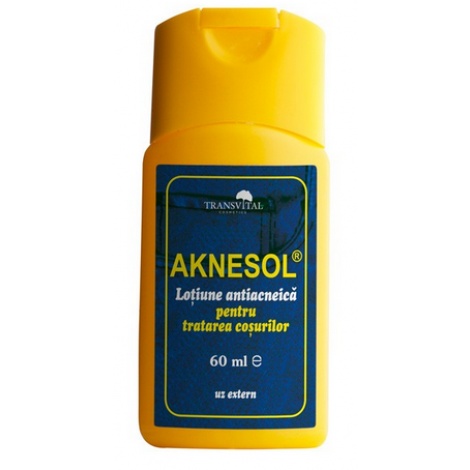 Pret Aknesol solutie antiacneica x 60ml - Clasic Produse de îngrijire personală remediumfarm.ro