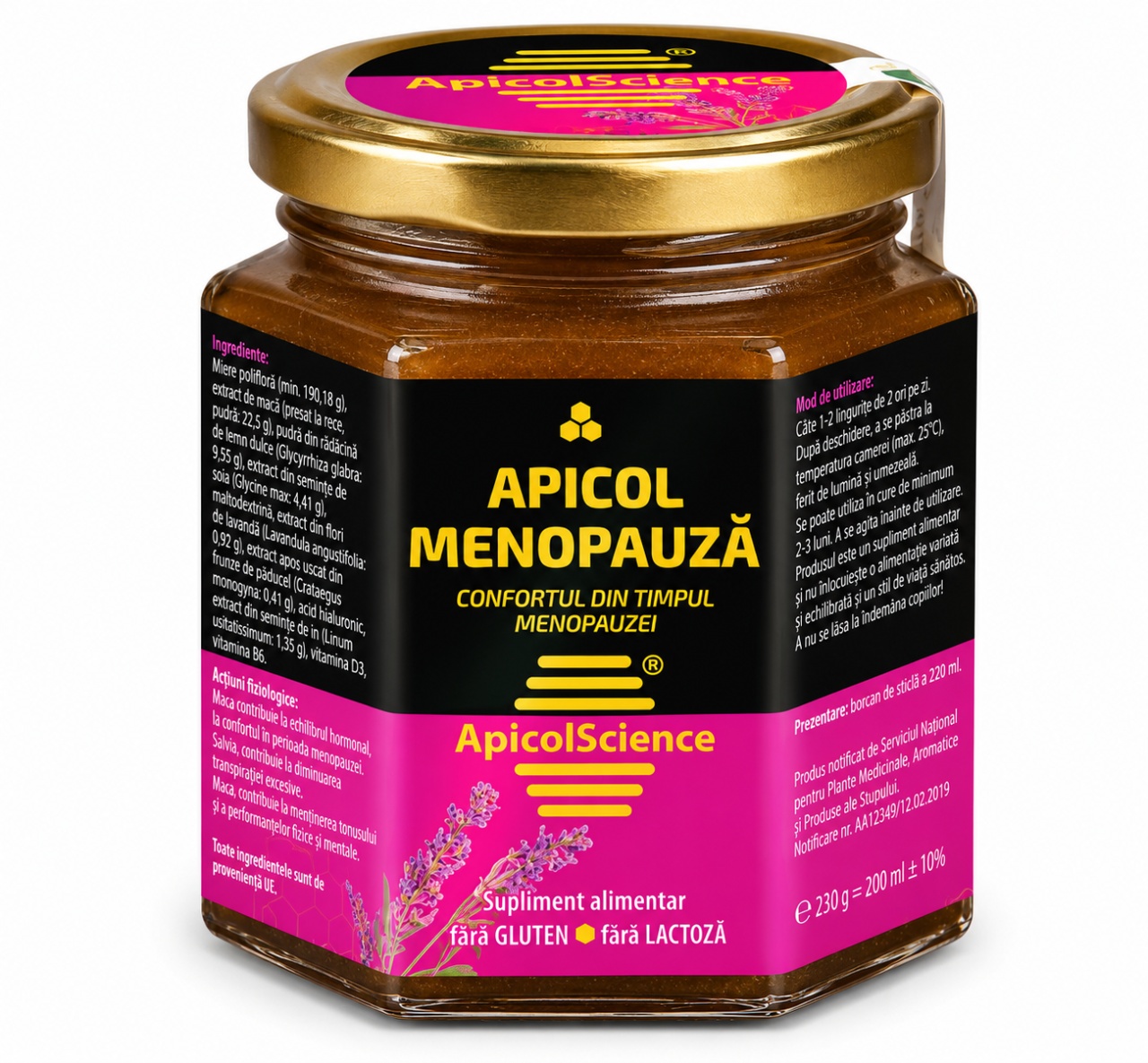 Apicol Menopauză, 200 ml, DVR Pharm