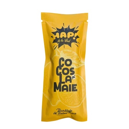 Baton Raw Vegan cu Cocos și Lămâie, 45 g, HAP de la Vlad