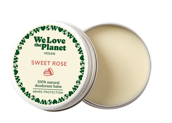 Pret Deodorant Natural Cremă Sweet Rose, 35 g, We Love The Planet - Pret Bun Produse de îngrijire personală remediumfarm.ro