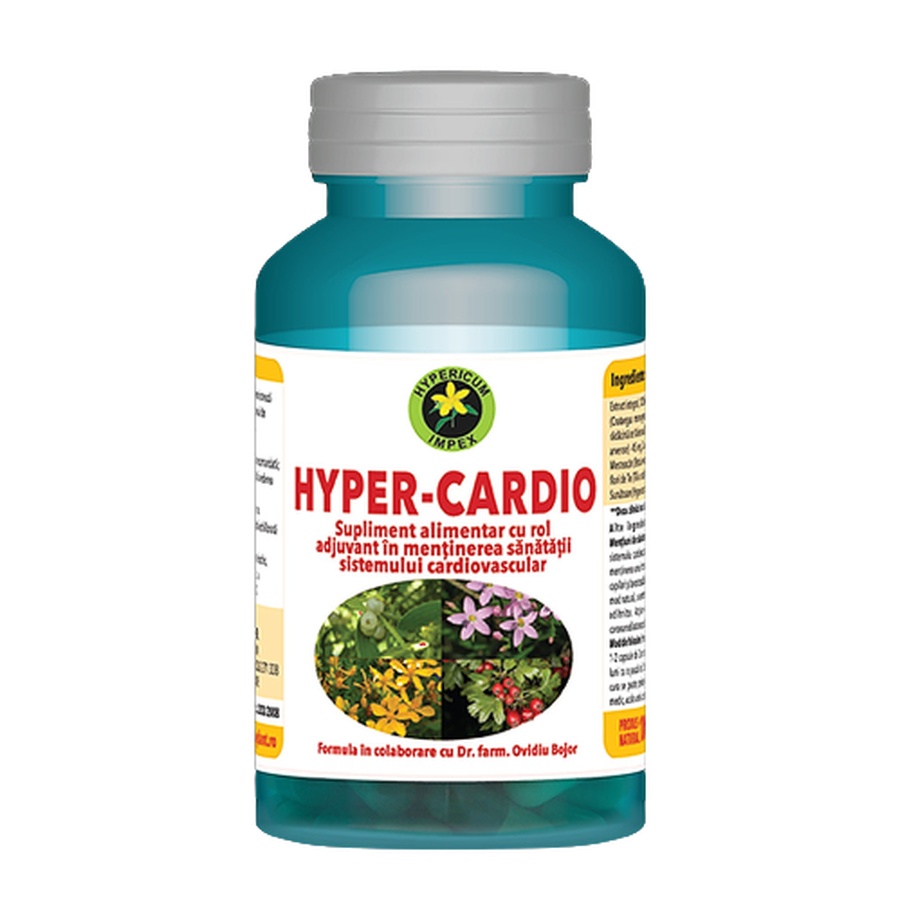 Vezi Hyper-Cardio, 60 Capsule, Hypericum - Best Value Produse Cegedim HYPERICUM IMPEX