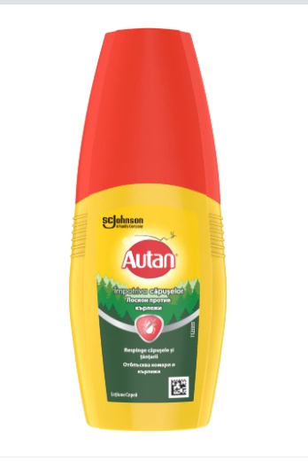 Promotie Lotiune impotriva capuselor, 100ml, Autan - Garantat Ingrijire de sezon Autan