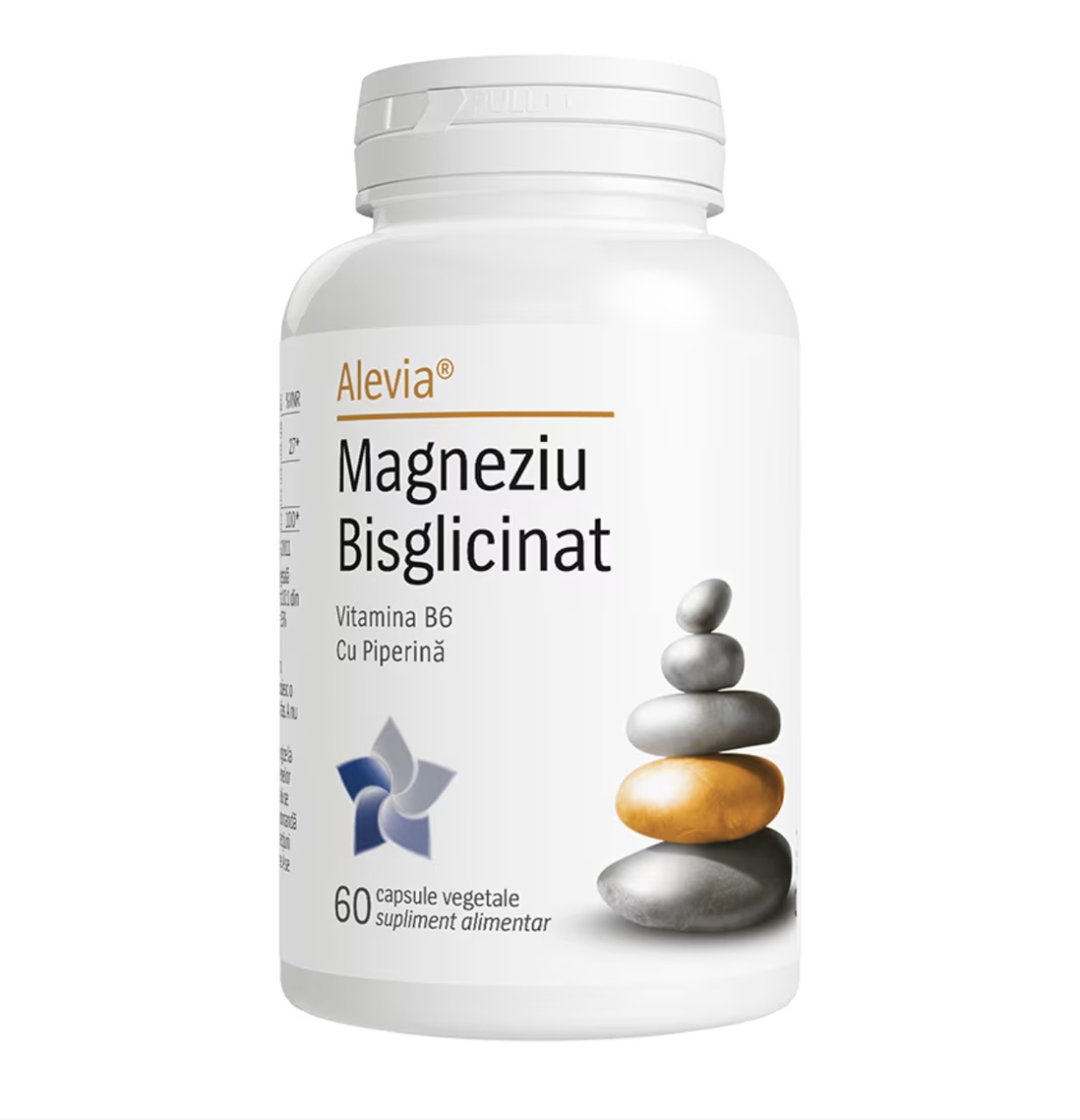 Magneziu Bisglicinat, 60 Capsule, Alevia