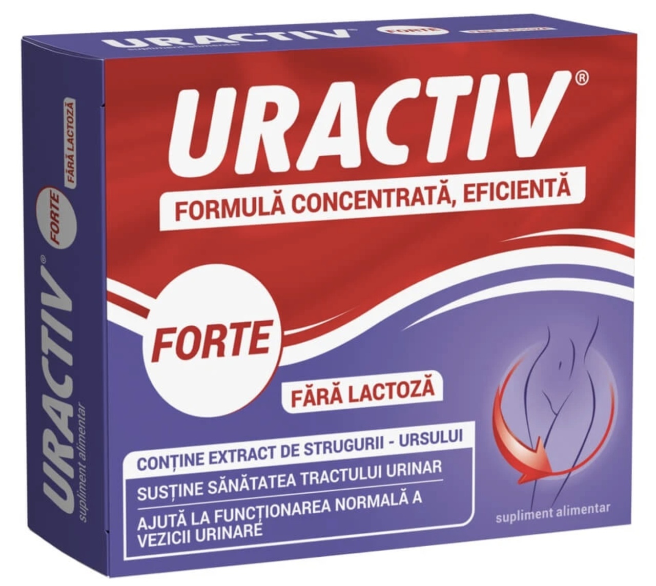 Uractiv Forte fără Lactoză, 20 Capsule, Terapia