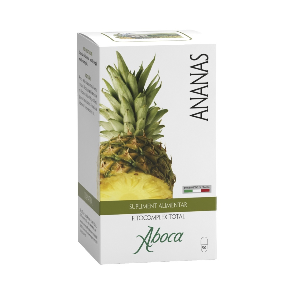 Reducere Ananas, 50 capsule, Aboca - Ieftin Dietă, nutriție și alimentație sănătoasă Aboca Spa