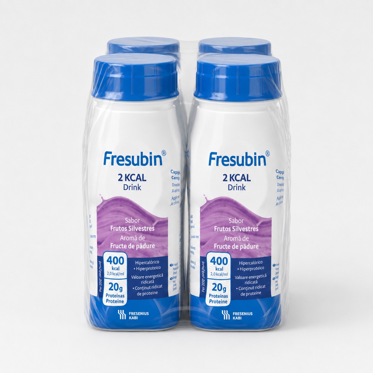 Aici Bautura Fresubin fructe de padure 2kcal, 4x200ml, Fresenius Kabi - Livrabil Dietă, nutriție și alimentație sănătoasă FRESENIUS KABI