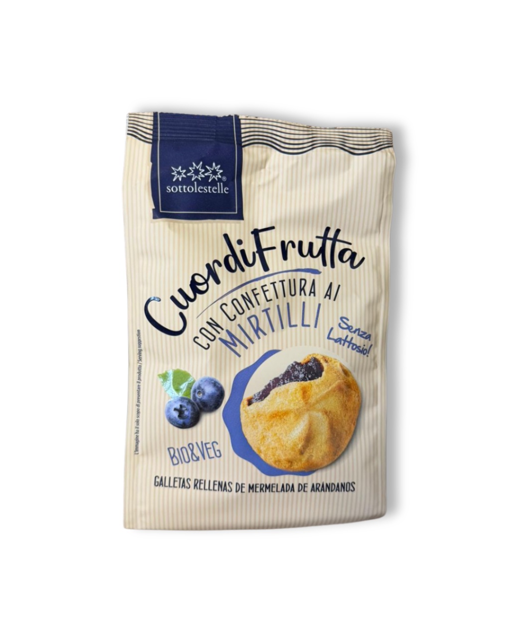 Biscuiți cu cremă de afine, 200g, Sottolestelle
