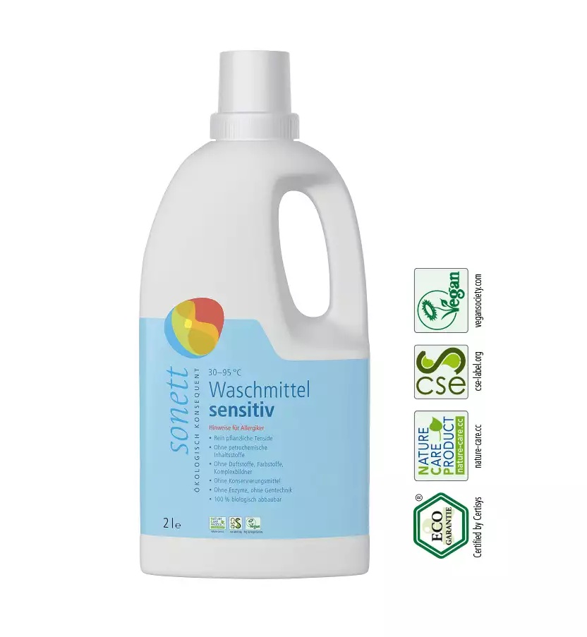 Selectie Detergent lichid eco rufe albe si colorate neutru, 2L, Sonett - Catalog 2026 Produse de îngrijire personală remediumfarm.ro