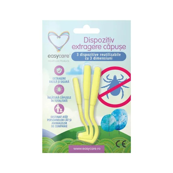 Dispozitiv pentru extragere capuse, 3 dimensiuni, EasyCare Ingrijire de sezon EASYCARE HEALTHCARE PRODUCTS