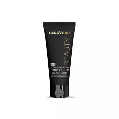 Exclusiv Fond de ten cu Acid Hialuronic, nuanta Golden Honey, 30ml, Gerovital - Sigilat Produse de îngrijire personală Gerovital