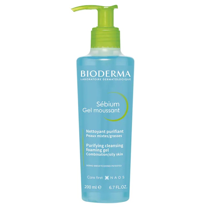 Garantat Gel de curatare spumant Sebium, 200ml, Bioderma - Outlet Produse de îngrijire personală BIODERMA