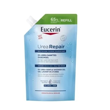 Review Gel de dus reparator cu 5% uree rezerva refill, Ureea Repair, 400ml, Eucerin - Distribuitor DERMATOCOSMETICE Eucerin Review Gel de dus reparator cu 5% uree rezerva refill, Ureea Repair, 400ml, Eucerin - Distribuitor DERMATOCOSMETICE Eucerin