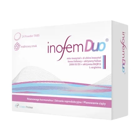 Recomandat Inofem Duo, 24 tablete masticabile, Establo Pharma - Best Value Produse pentru cuplu și sănătate sexuală ESTABLO PHARMA