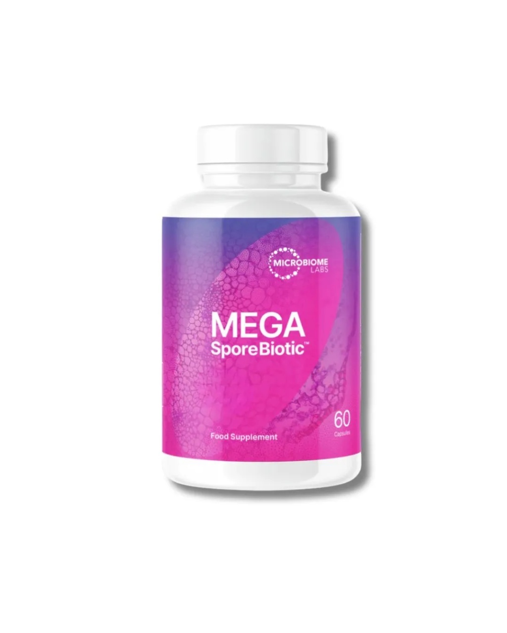 MEGA Sporebiotic PLUS, 60 capsule, MicrobiomeLabs