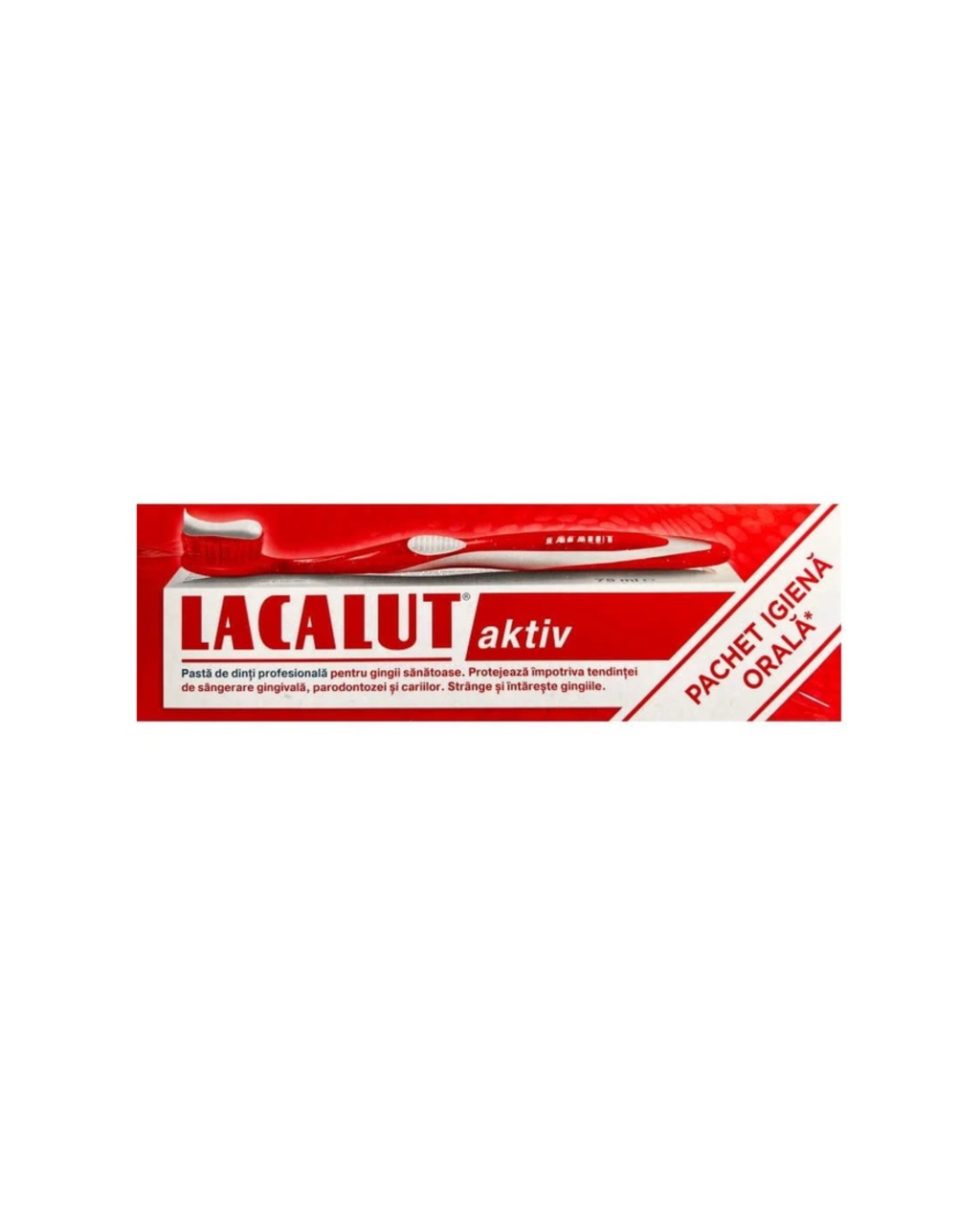 Descopera Pasta de dinti Lacalut Aktiv, 75 ml + Periuta de dinti, Natur Produkt Zdrovit - Pack Produse de îngrijire personală NATUR PRODUKT PHARMA POLONIA Descopera Pasta de dinti Lacalut Aktiv, 75 ml + Periuta de dinti, Natur Produkt Zdrovit - Pack Produse de îngrijire personală NATUR PRODUKT PHARMA POLONIA