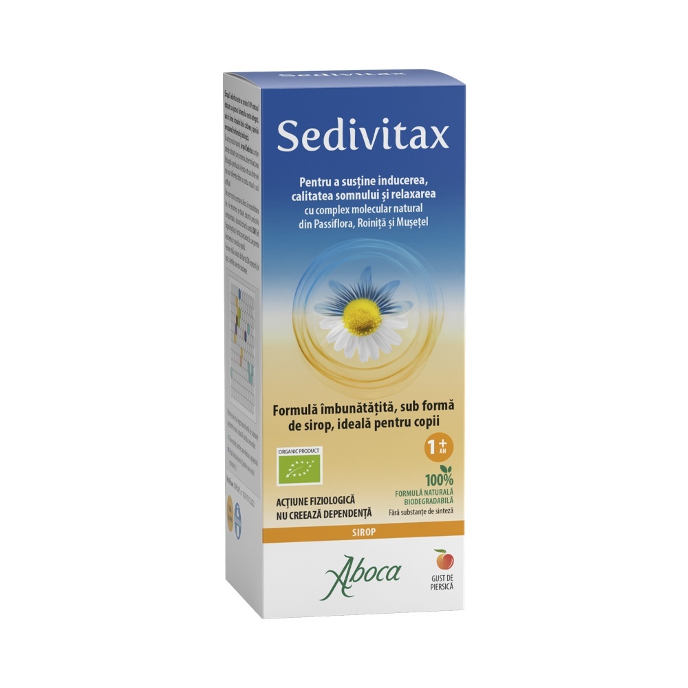 Verifica Sedivitax sirop pentru copii, 220 g, Aboca - Ieftin Remedii Naturiste Aboca Spa