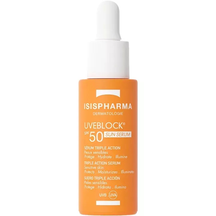 Review Serum Uveblock Sun Triple Action SPF50+, 28ml, IsisPharma - Rapid Produse de îngrijire personală LAB. ISISPHARMA FRANTA