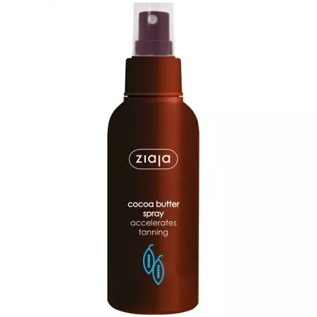 Nou Spray cu unt de cacao pentru accelerarea bronzului, 100ml, Ziaja - Import Produse de îngrijire personală remediumfarm.ro