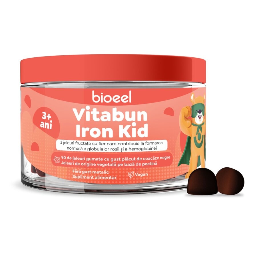 Vitabun Iron Kid +3ani, 90jeleuri, Bioeel