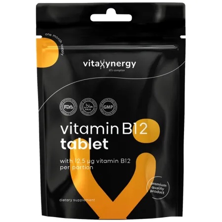 Vitamina B12, 30 tablete, VitaXynergy