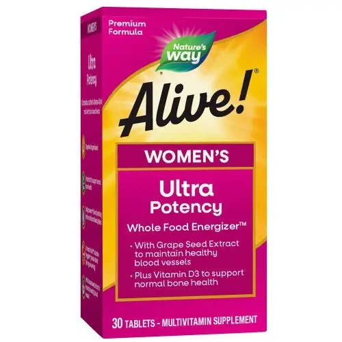 Selectie Alive Women’s 50+ ultra, 30 tablete filmate, Nature’s Way - Elegant Vitamine si suplimente Natures Way