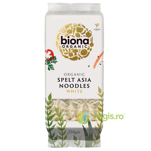 Asia noodles din spelta, Bio, 250g, Biona Dietă, nutriție și alimentație sănătoasă BIONA