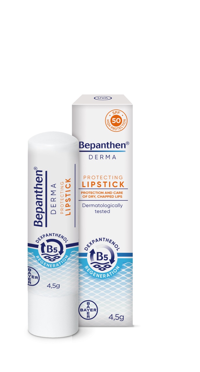 Recomandat Bepanthen Derma, balsam buze, 4.5g, Bayer - Pret Bun Produse de îngrijire personală BAYER