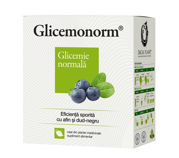 Exclusiv Ceai Glicemonorm, 50 g, Dacia Plant - Box Dietă, nutriție și alimentație sănătoasă DACIA PLANT P.F Exclusiv Ceai Glicemonorm, 50 g, Dacia Plant - Box Dietă, nutriție și alimentație sănătoasă DACIA PLANT P.F
