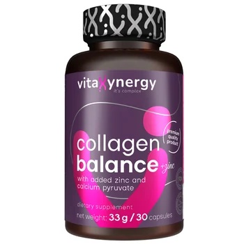 Calitate Collagen Balance + Zinc, 30 capsule, VitaXynergy - Best Buy Vitamine si suplimente remediumfarm.ro